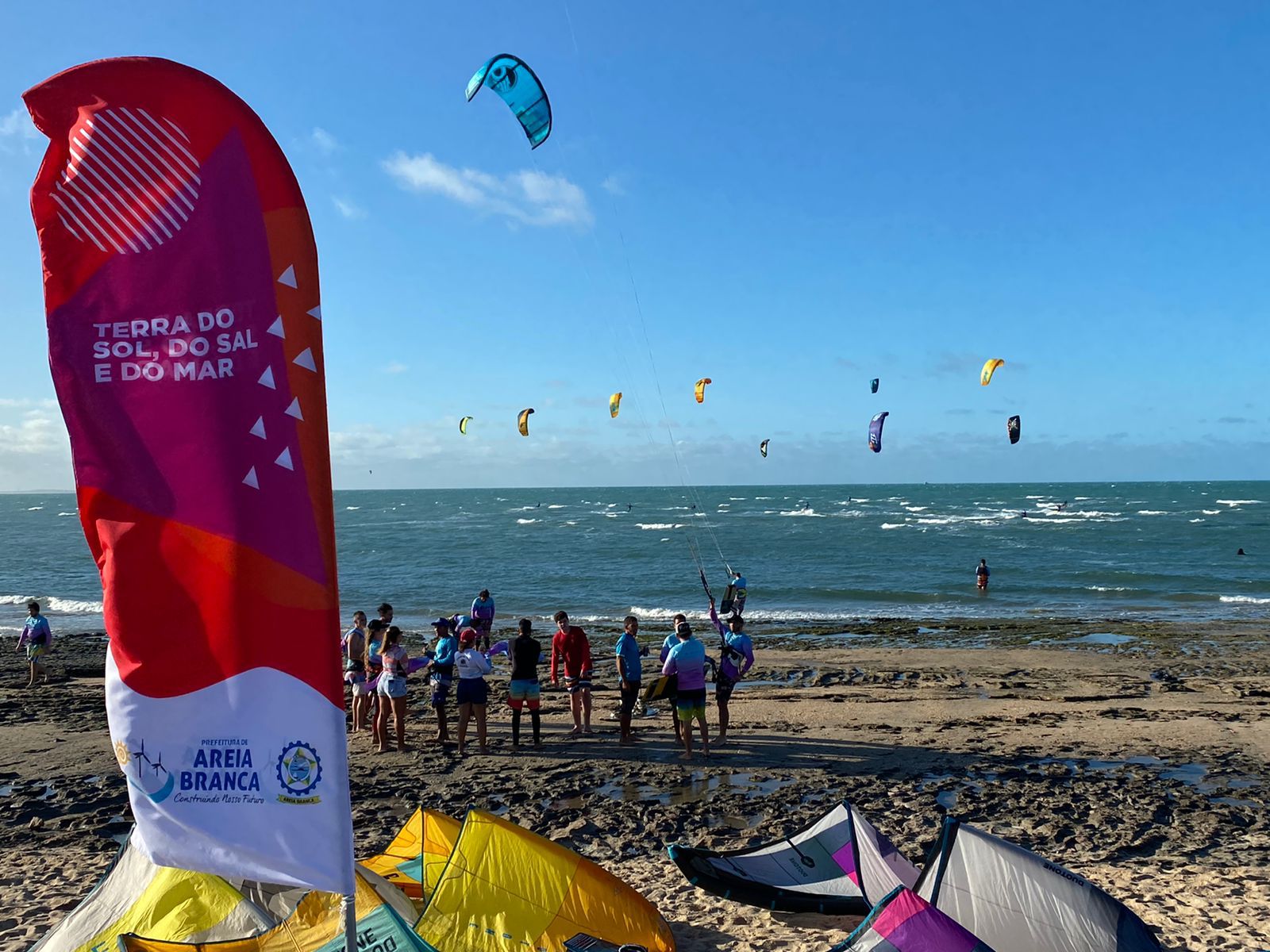 Areia Branca vai sediar maior festival de kitsurf da Costa Branca nos dias 15 e 16 de outubro